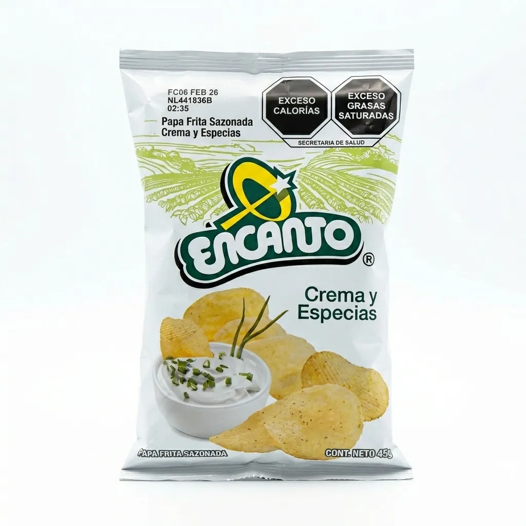 Papas Crema y Especias Encanto