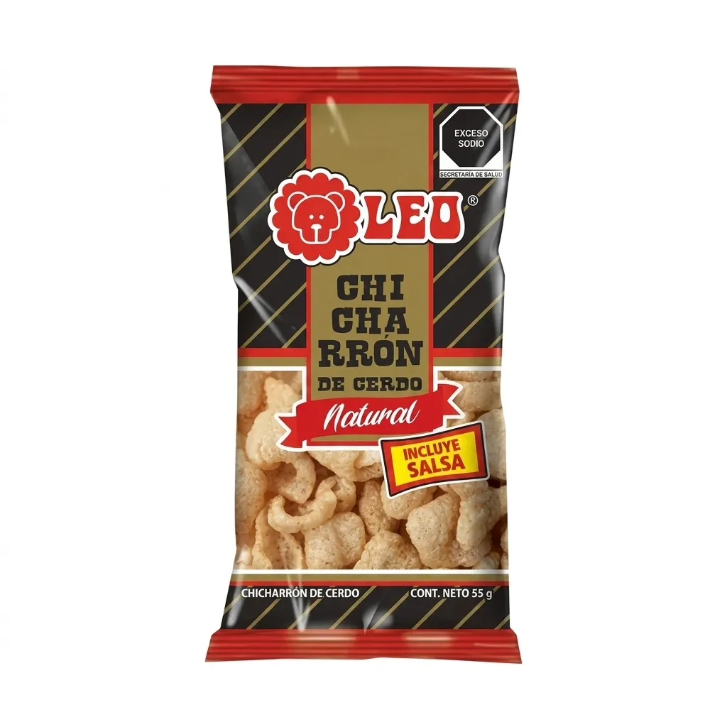 Chicharrón de Cerdo Natural Leo